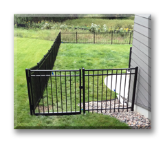Iron Fence Gate